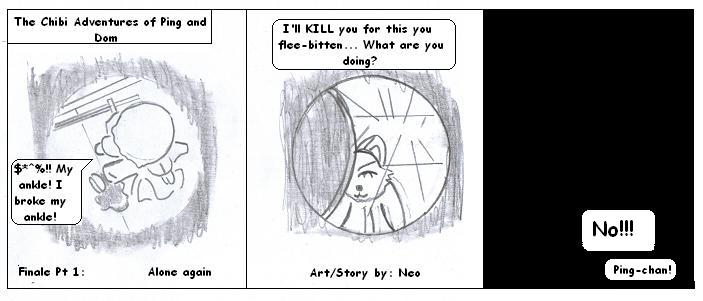 Finale Pt 1: Alone again